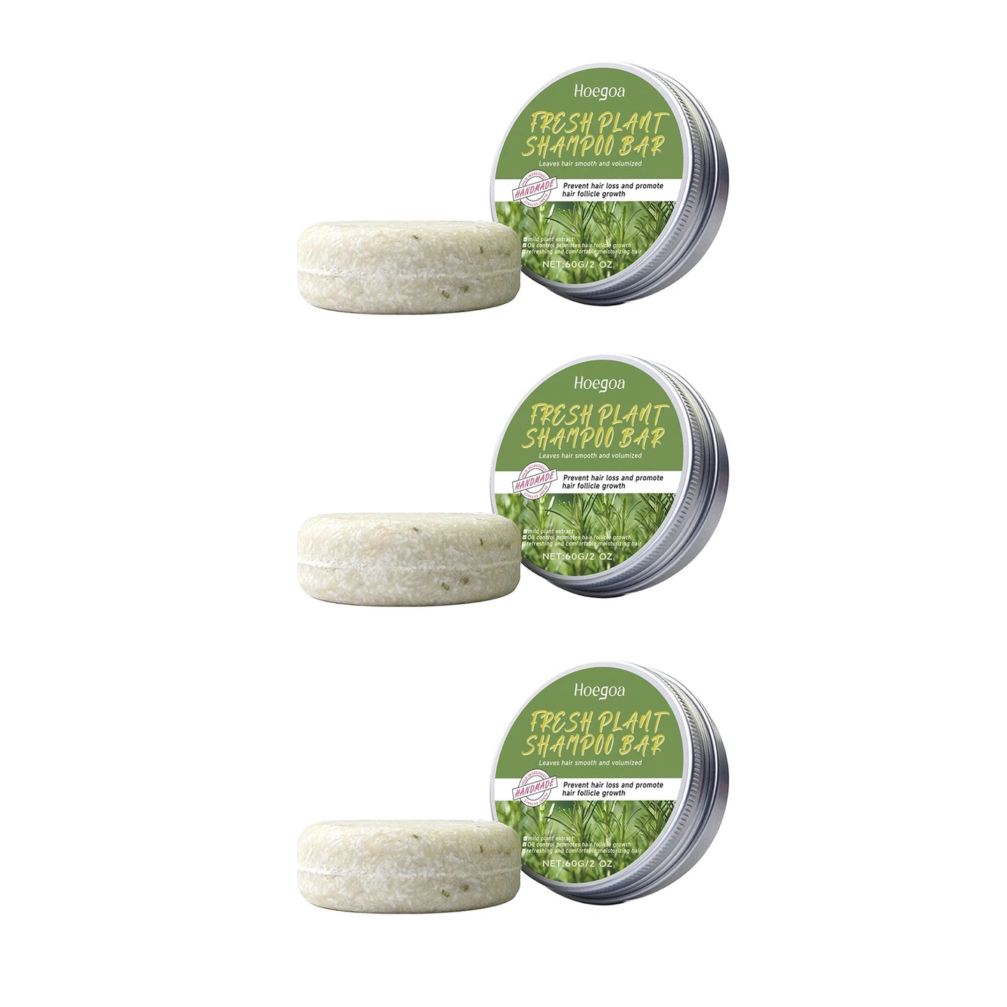 Rosemary Shampoo Bar Anti Hair Loss Oil Control Promote Hair Growth Refreshing Smoothing Volumizing Handmade Natural Hair Soap