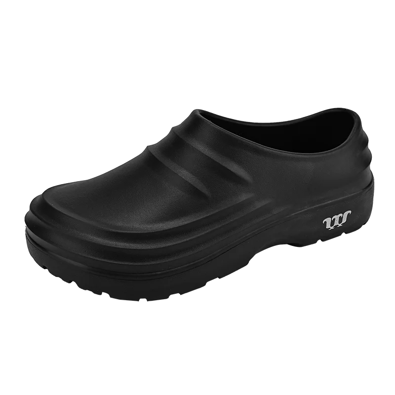 Summer Chef Shoes Anti Slip and Oil Proof Work Shoes Lazy Slippers Casual Trendy Slipper One Step Fashion Garden Shoes For Beach