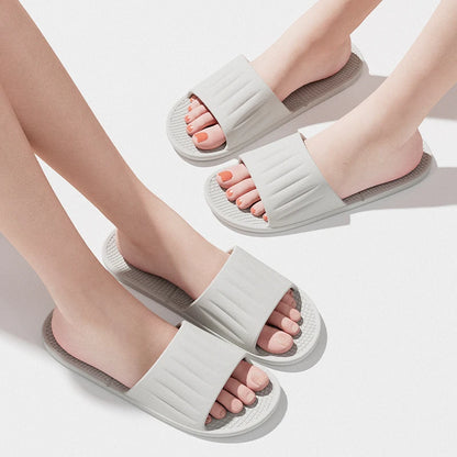 Foldable Travel Slippers for Women Men Non Slip Soft Sole Lightweight Bathroom Shower Slippers Quick Dry EVA Hotel Beach Shoes
