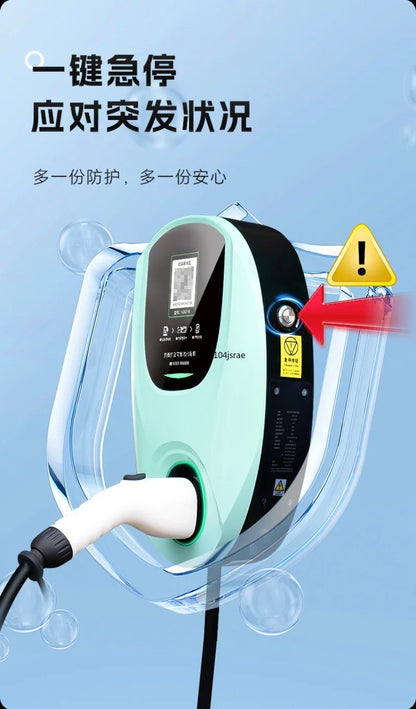 For 7‑14‑11‑22KW AC EV Charger Wallbox Shared Charging Station For New Energy Electric Vehicle Home Commercial Use