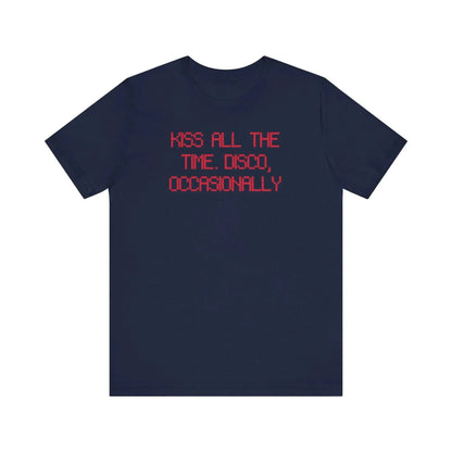 Harry Styles Album Kiss All The Time Disco Occasionally Same Style Print T-shirt Men Women Cotton Summer New Tees Oversized Tops