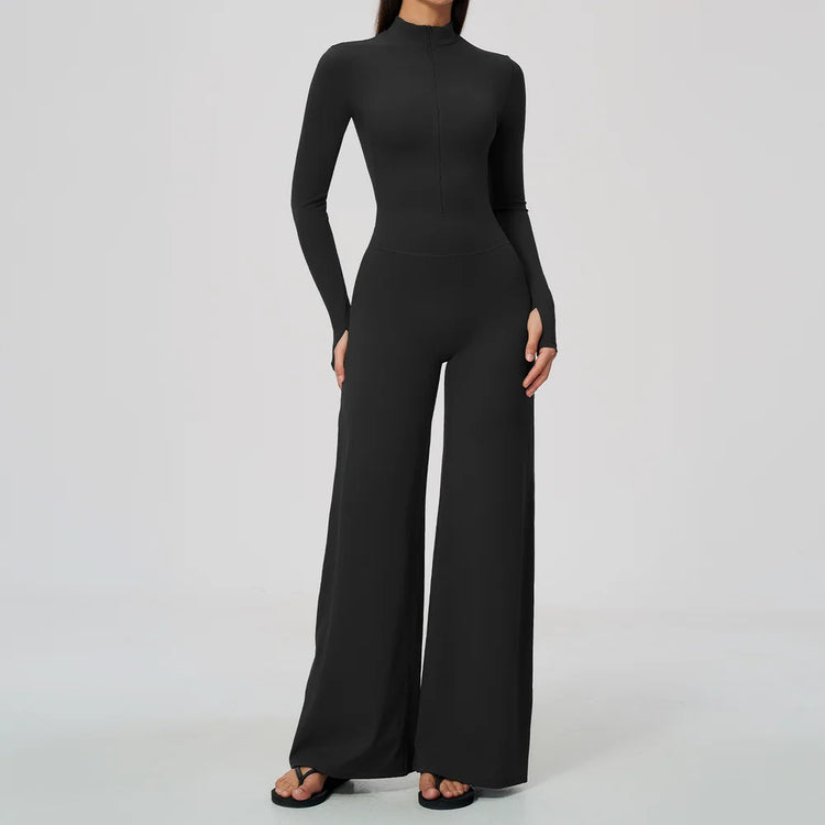 Summer Long Sleeve Yoga Suit Women's Tracksuits Gym Clothes Training Sportswear Fitness Sports Bodysuit Female Workout Overalls