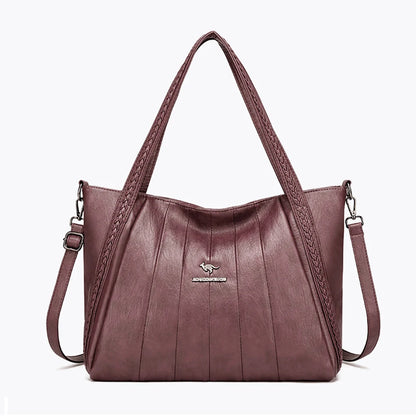 Genuine Brand Leather Women Handbag Luxury Designer Shoulder Crossbody Bags Ladies Purse Messenger Tote Bag Female Commuting Bag