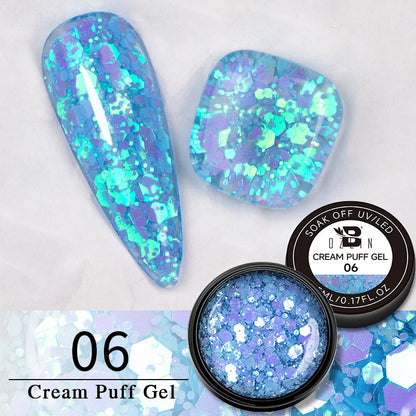 AWStorG 5ML Colorful Laser Cat Magnetic Gel Blue Glitter Shine Soak Off  Semi Permanent  UV Gel Nail Art Varnish Nail Supplies