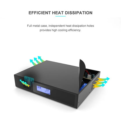 17600mAh Li-ion Battery SKE Mini DC UPS 60W POE UPS Portable Uninterrupted Power Adapter 10*Output DC POE Ports For Wifi Router