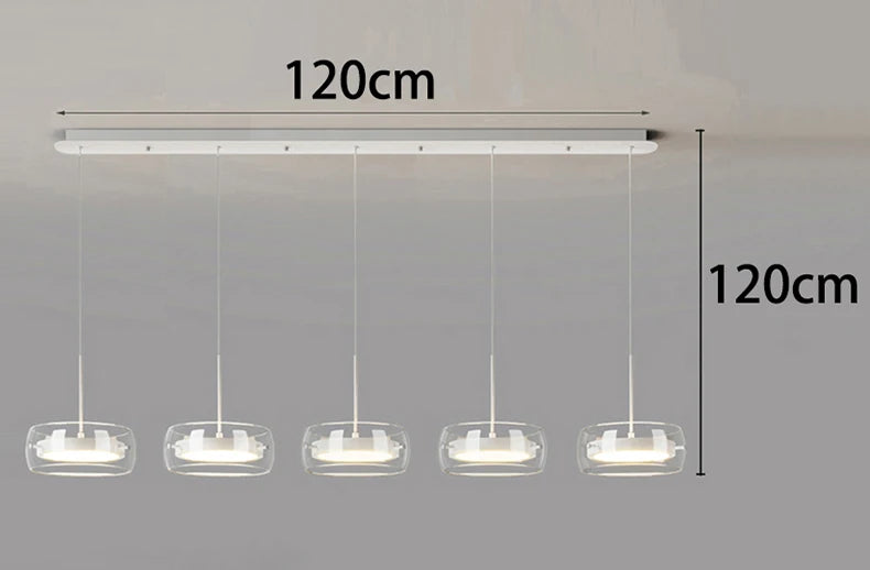 Modern home decor led lights pendant light lamps forstaircase Chandeliers for living room hanging light indoor lighting