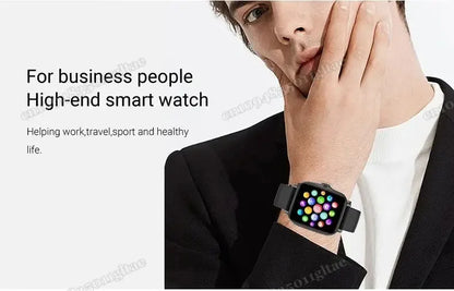 2026 New Smart Watch Android Phone 1.44''Inch Color Screen Bluetooth Call Blood Oxygen/Pressure Monitoring Smart Watch Women Men