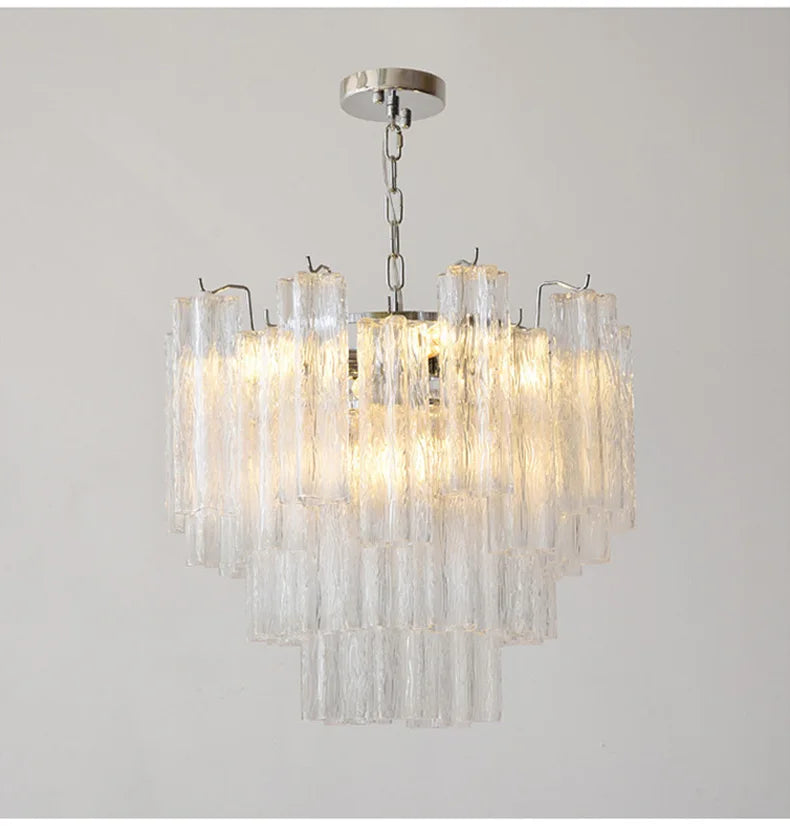 Luxury Glass Pendant Ceiling Light Fixture Chandelier Led Ceiling Lamp Modern Hanging Chandelier Lights Salon Chandeliers Lustre