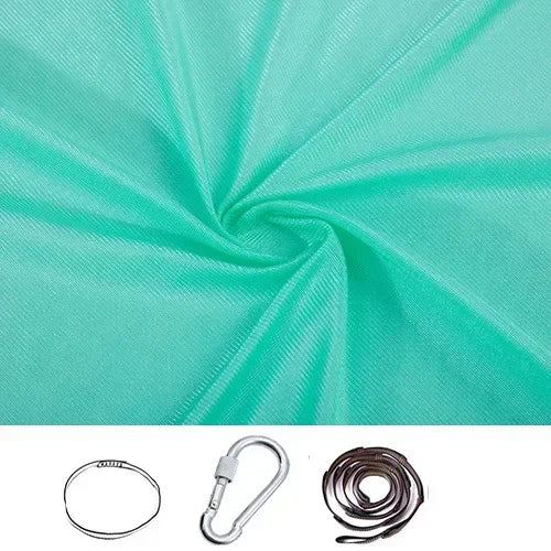 Sensory Swing for Children's Child 150X280CM Home Hammock Hangemock Adjustable Yoga Fitness Tool with Extension Straps Carabiner