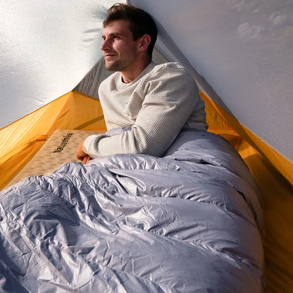 Naturehike CW700 Envelope Duck Down Sleeping Bag Winter Warm 650FP Down Sleeping Bag Camping Hiking Ultralight Sleeping Bag for Men & Women
