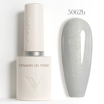 Venalisa 10ml HEMA TPO Free Red Cat Eye Gel Polish Soak Off UV LED Magnetic Nail Polish Diamond Top Long Wear Gel Varnish
