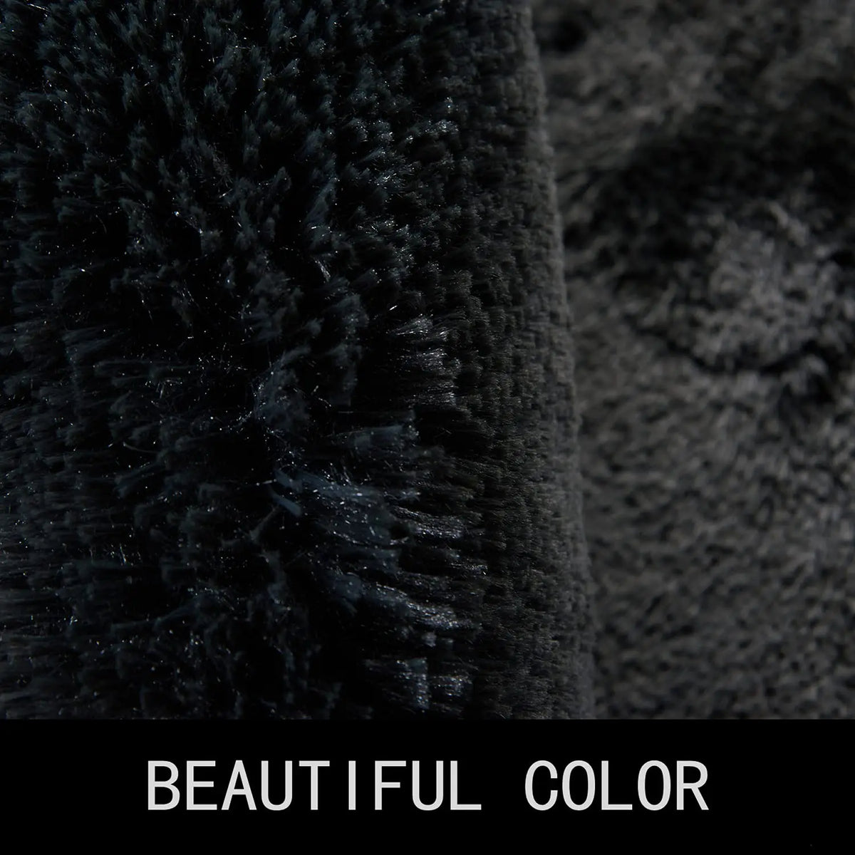 Bubble Kiss-Fluffy Orange Plush Carpets and Rugs for Home Living Room, Thick Plush Rug, Shaggy Golden Velvet Floor Mat