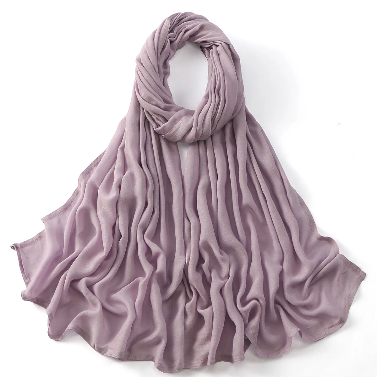 New Cotton Rayon Modal Hijab Scarf Women Big Size Muslim Headscarf Wraps Shawl Femme Musulman Headband Islamic Turban 185*75CM