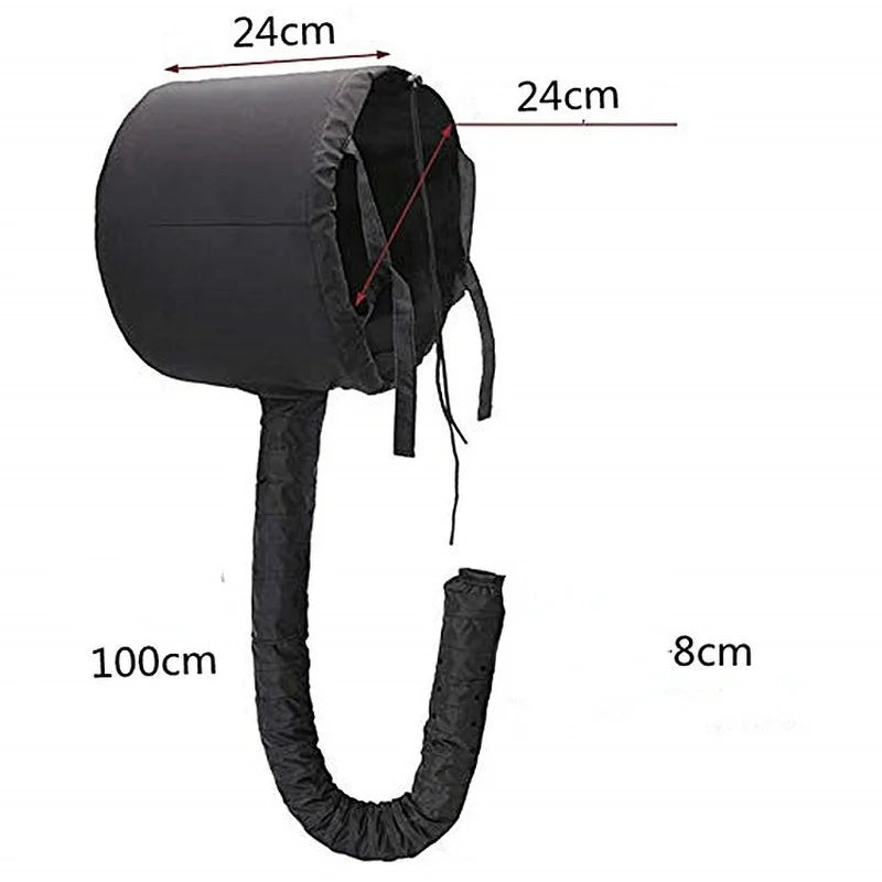 Portable Hair Bonnet Dryer Cap Gorro Secador Touca Difusora Steamer Quick Dry Baked Oil Care Diffuser Drying Hairdressing Tools
