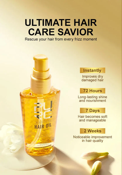 PURC Argan Oil + Coconut Oil Hair Mask Nourishing Smoothing Repair Damaged Hair Shine Soft Hair Treatment Hair Care