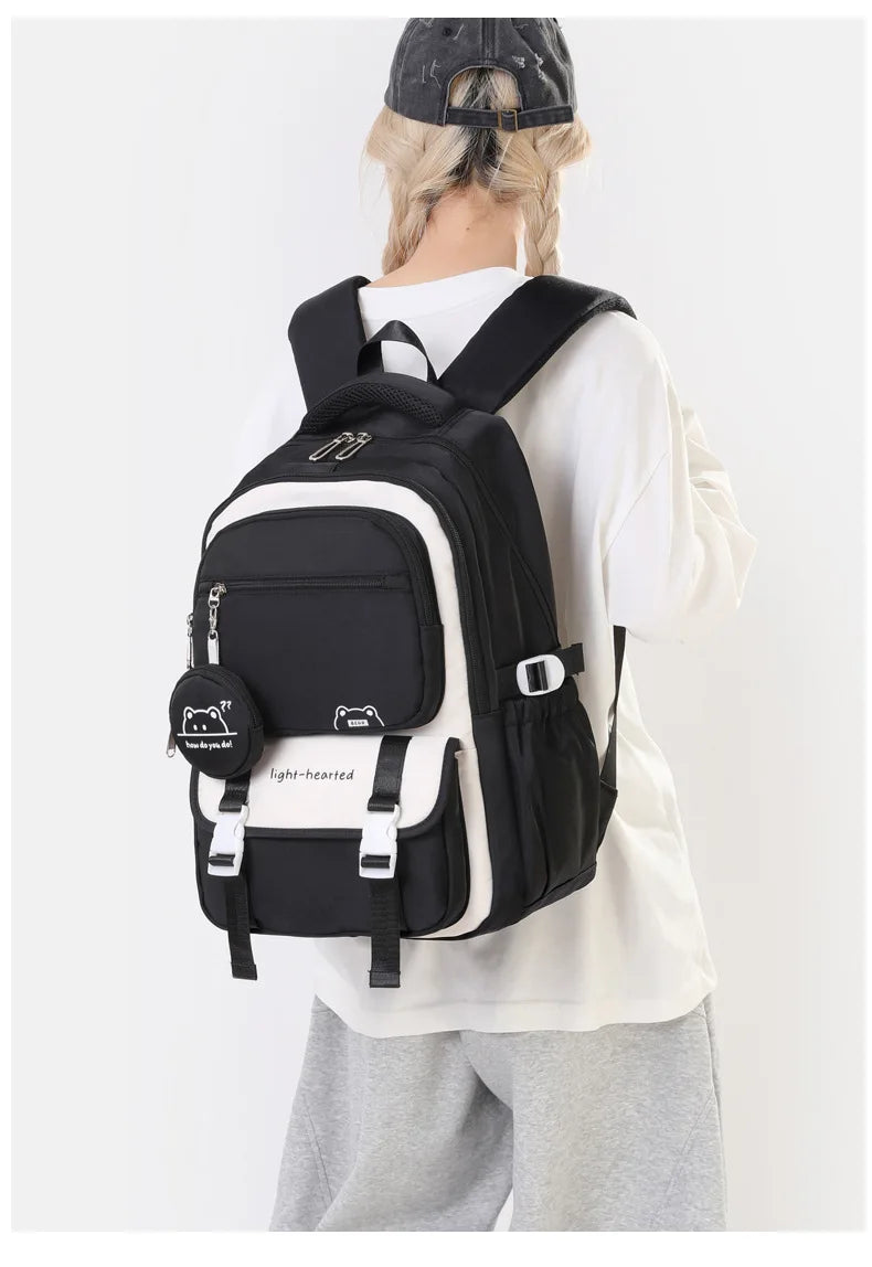 Waterproof light Weight Girls Backpacks School Bags for women Fashion travel bag printing child School Backpack mochila infantil