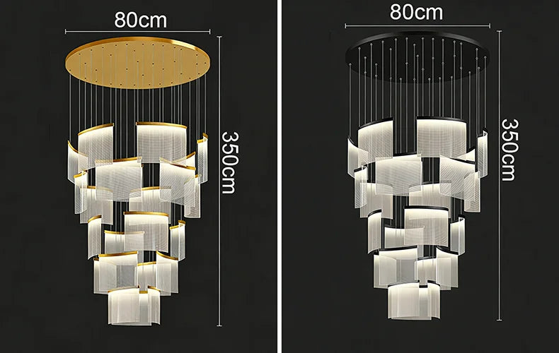 Modern home decor ring led lights pendant light lamps for living room Chandeliers for dining room hanging light indoor lighting