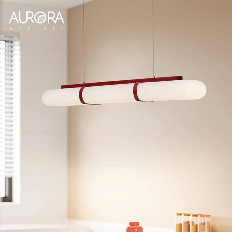 Minimalist Design LED Lights Modern Long Acrylic Ceiling Chandelier For Dining Room Kitchen Bar Luxury Home Interior Decoration