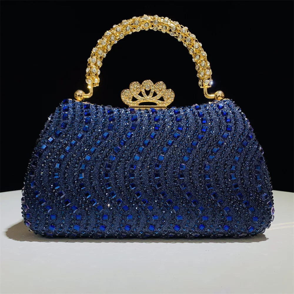 Elegant Purse Trend Luxury Designer Chain Shoulder Bag Women's Handbags Wallets Evening Bags for Wedding Bolso 2026 New Gift