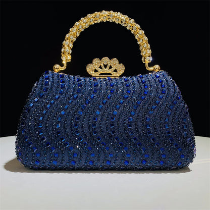 Elegant Purse Trend Luxury Designer Chain Shoulder Bag Women's Handbags Wallets Evening Bags for Wedding Bolso 2026 New Gift