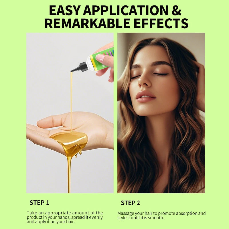 7-IN-1 Hair Oil Rosemary Hair Oil Strengthening Thick Hair Oil Batana Castor Nourishing Moisturizing Smoothing Anti Hair Loss