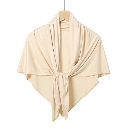 New Triangle Jersey Hijab Scarf For Women Muslim Shawls Headscarf Wraps Solid Color Scarves Head Wrap Islamic Turban Headband