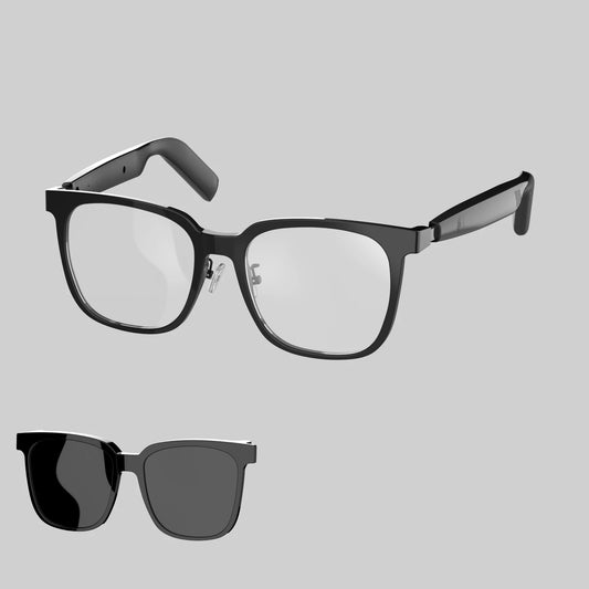 2-in-1 Smart Glasses With Magnetic Lenses Versatile, Clear Vision Enhanced Comfort TWS SG18pro