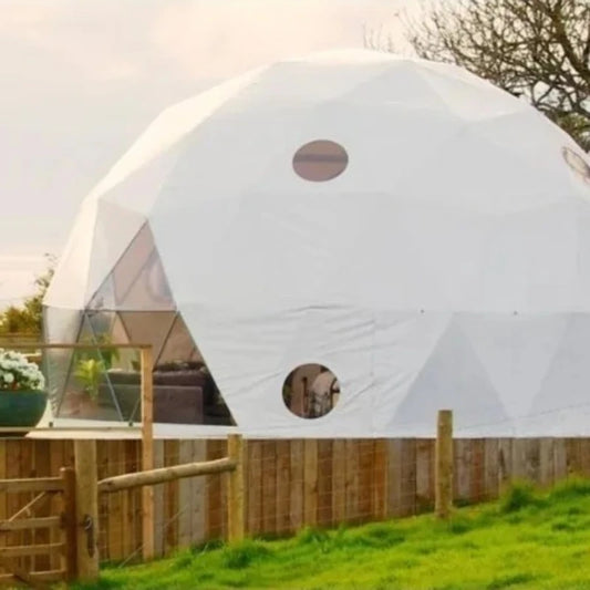 Premium Geodesic Dome Tent for Eco Resort Glamping Farm Stay Outdoor Accommodation Investment Project Business Solution Kit