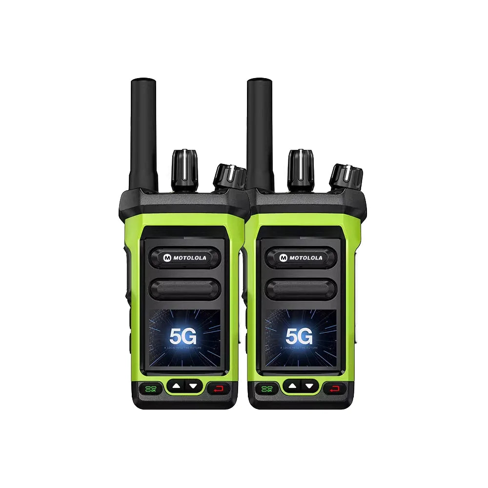 4G LTE Mini Android Walkie Talkie PTT Long Range 5000Km Intercom Sim Card Compatible POC-Global Radio