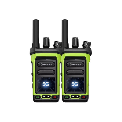 4G LTE Mini Android Walkie Talkie PTT Long Range 5000Km Intercom Sim Card Compatible POC-Global Radio