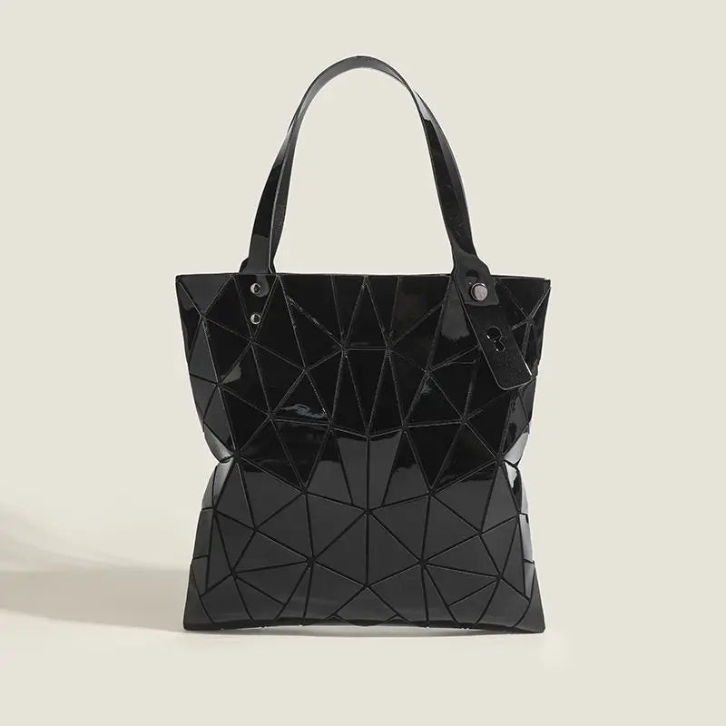 Luminous Bag Reflective Geometric Bags for Women 2024 Quilted Shoulder Bags Totes Female Handbags Bolsa Feminina Sac À Main