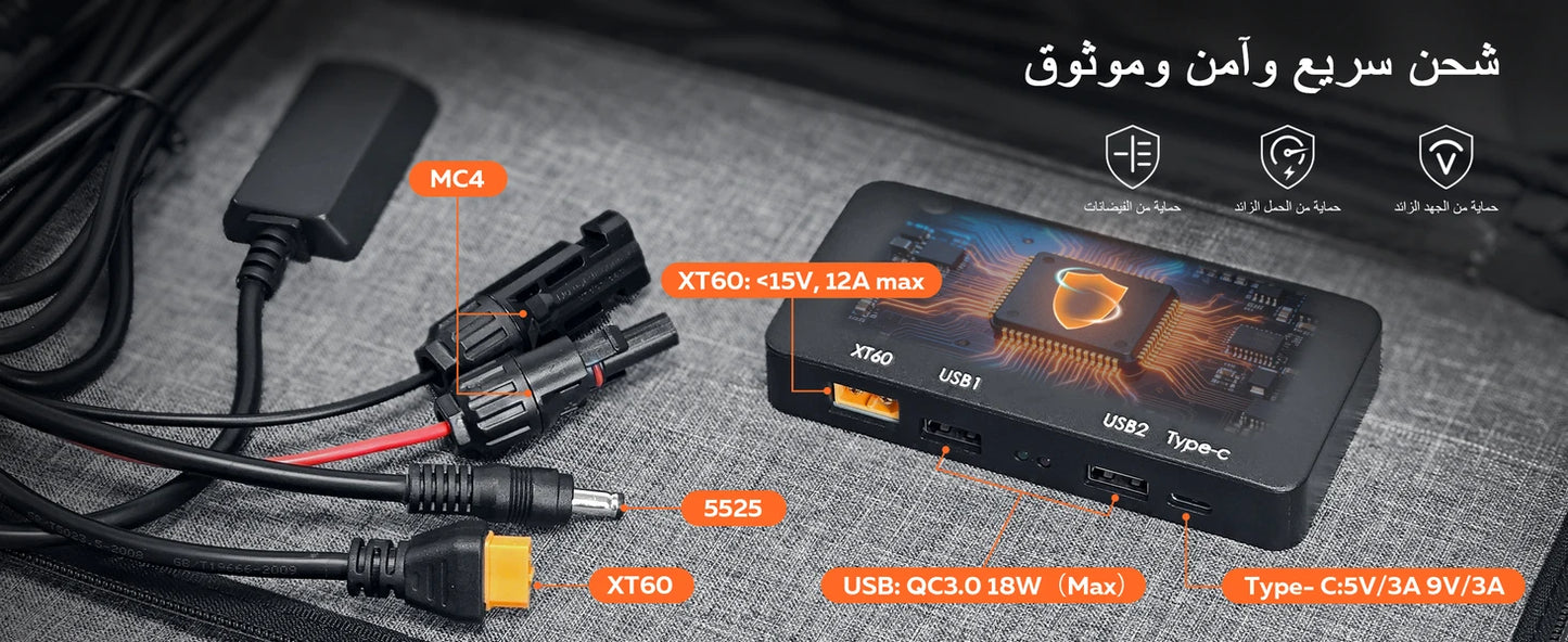 مولد كهرباء 300w 1000w 2000w Portable Power Station Lifepo4 Battery ups Function Camping Equipment Power Bank Saudi Ar