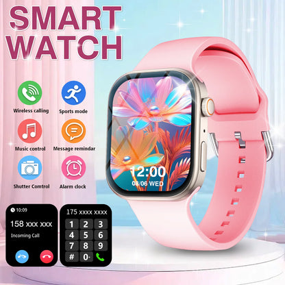 Smart Watch, Wireless Call/Dial, Multi-Sport Mode, Multiple APP Reminders, Suitable for Men and Women, Compatible with IPhone/An