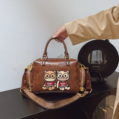 Fashion Luxury Brand Ladies Shoulder Bag Cartoon Bear Women's Crossbody Bag High Quality Tote Bag Waterproof Women's Hanbags