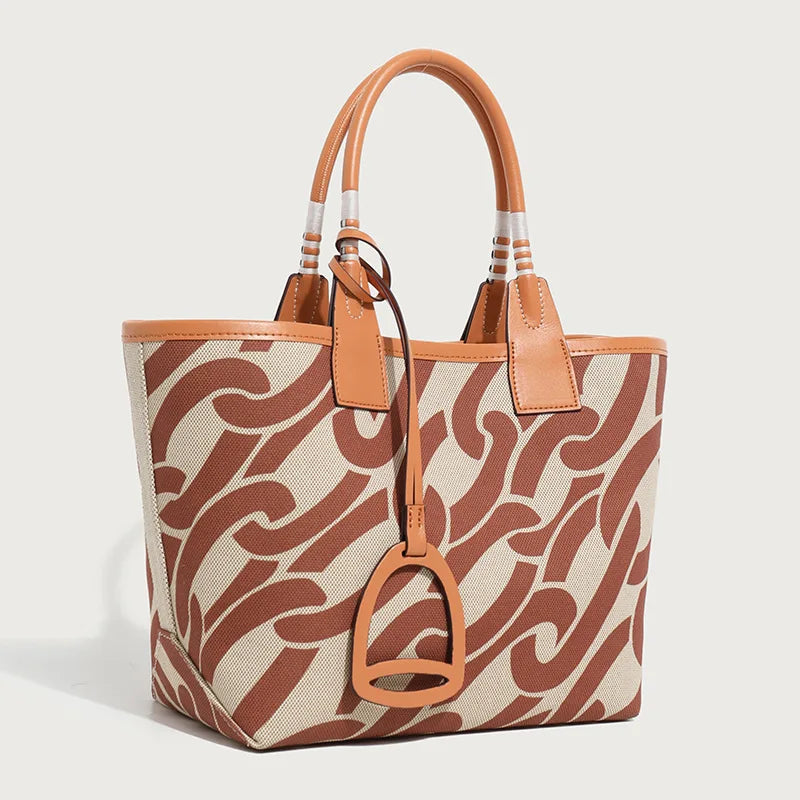 New Fashion Women's Tote Bag Trend Brand Versatile Shoulder Bag High Quality Temperament Crossbody Bag Designer Luxury Handbag