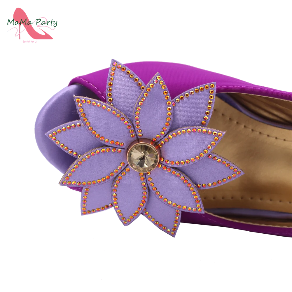 2024 New Design Special Fashion African Women Shoes Matching Bag Set High Quality with Platform Comfortable Heels for Part