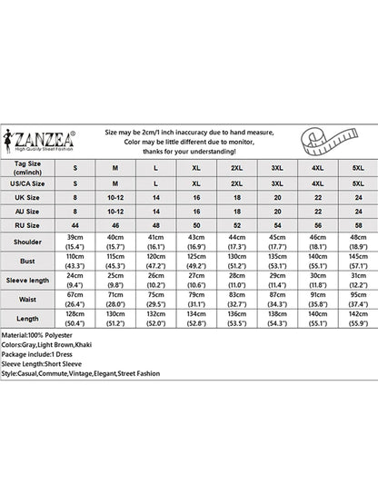 2025 Summer Leopard Print Dresses ZANZEA Women Maxi Long Dress Lapel Neck Short Sleeve Work Vestidos Robe Officewear Sundress