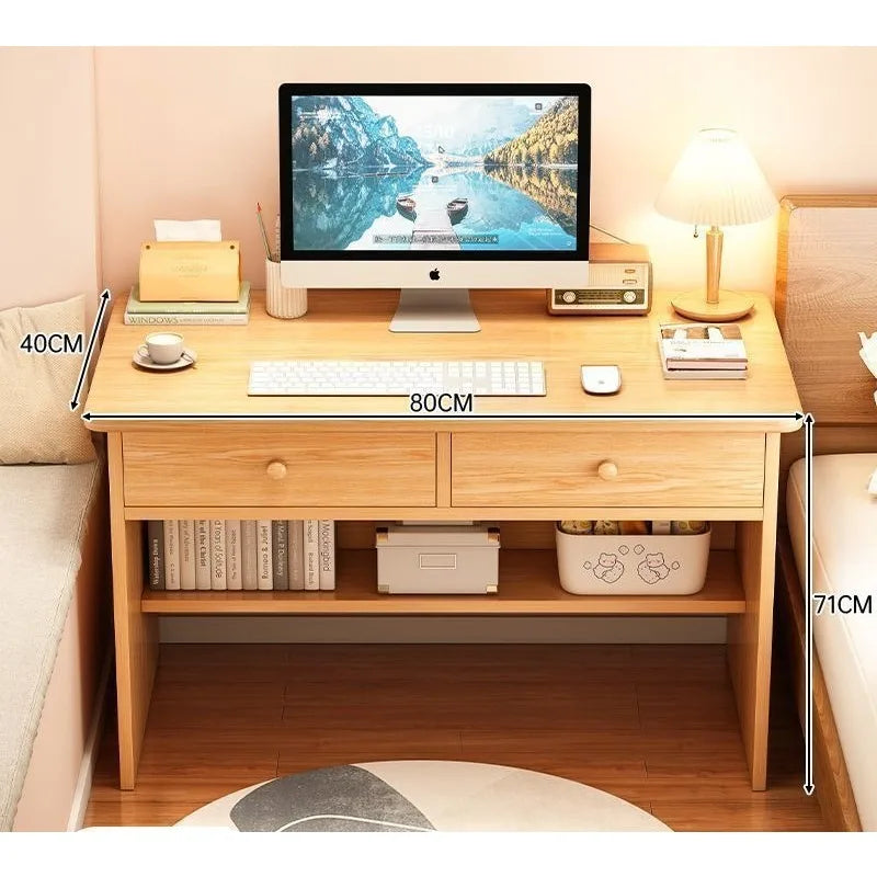 Corner Computer Desk Corner Desk Home Study Table Bedroom Girls Dresser Bookcase Integrated Desk