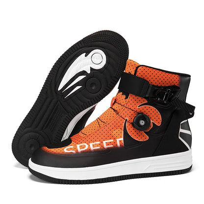 Man Studded Boots Waterproof Motorcycle Shoes Wear-Resistant Motocross Boots Anti-Fall Motorcycle Equipment Motorcycle Boots