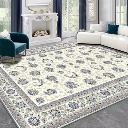 VIKAMA Bohemia Style Crystal Velvet Carpet Large Size Living Room Bedroom Non-slip Rugs Sofa Coffee Table Blanket Kids Room Mat