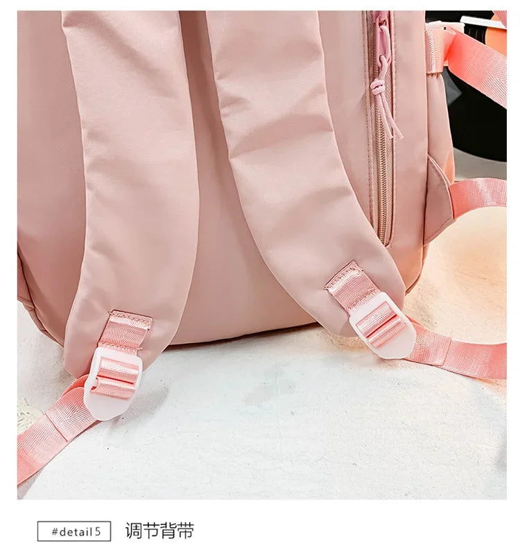 Japanese Kawaii Itabag Women New 2026 Transparent Backpack Women Large Capacity Ita Backpack School Bags for College Student JK