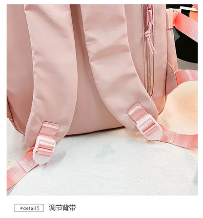 Japanese Kawaii Itabag Women New 2026 Transparent Backpack Women Large Capacity Ita Backpack School Bags for College Student JK