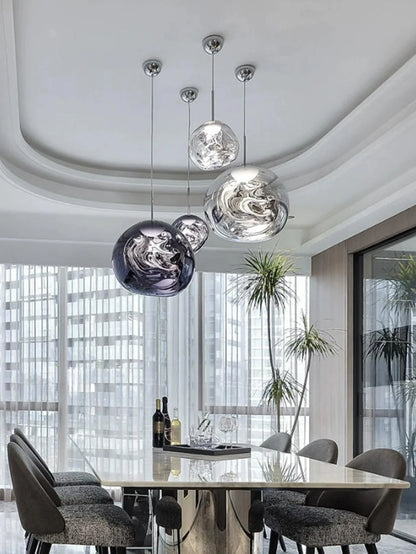Original Lava Lamp Acrylic Pendant Lights LED Ceiling Pendant Lamp Duplex Staircase Villa Home Decor Lighting Fixtures Luminarie