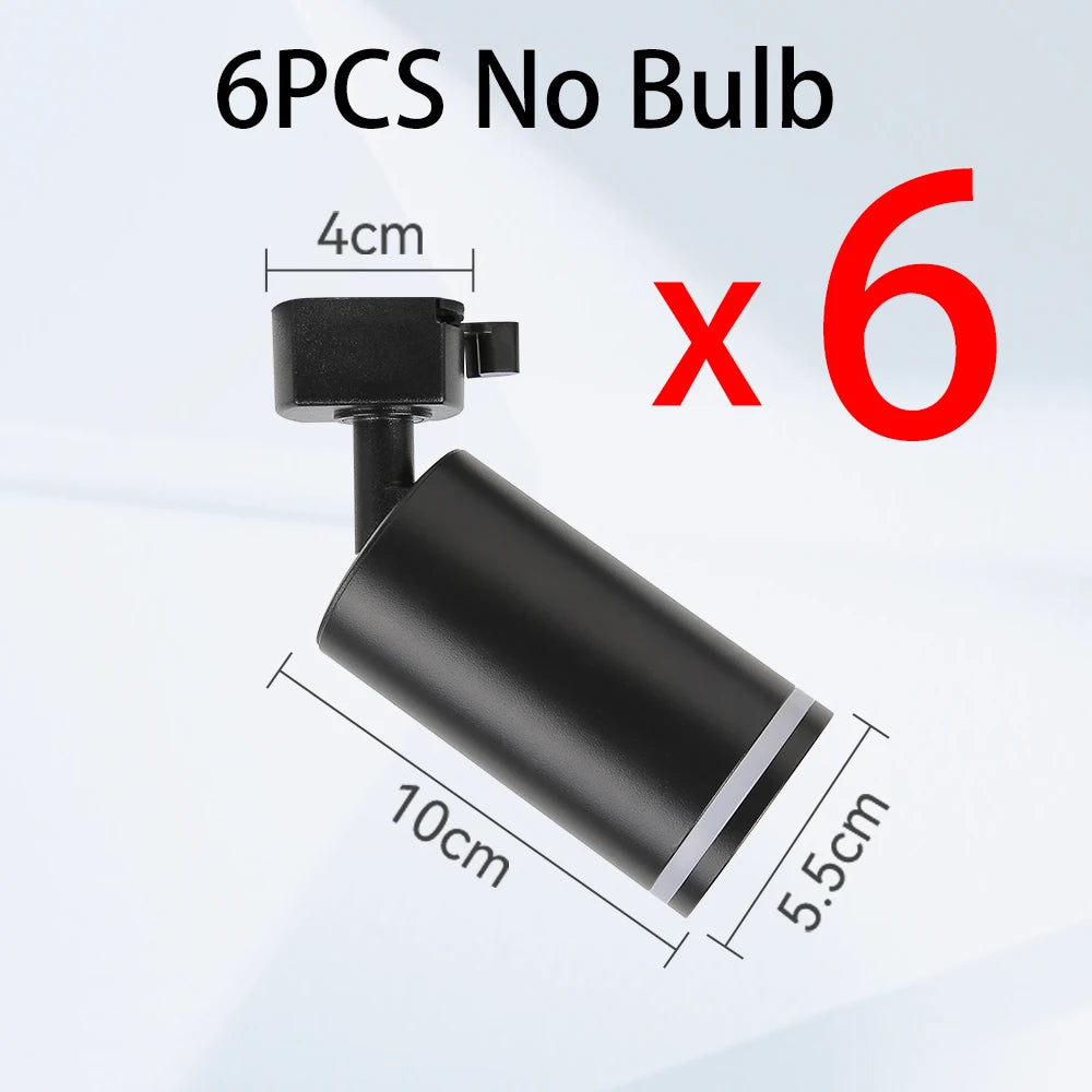 Track Light Modern Led Ceiling Lamp 110V 220V Spots To Ceiling Lighting Gu10 Led Lights Spotlights led ceiling Kitchen Lighting