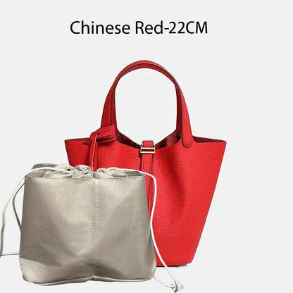 Women Bags Handbags Bucket Bag 18/22 Big Small Fashion Tote Bag Genuine Leather Luxury Quality Designers Lady Hand Bags
