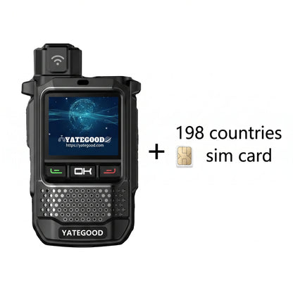 Profissional  3G 4G Walkie Talkie Global 5000KM GPS Network Poc Radio 100KM
