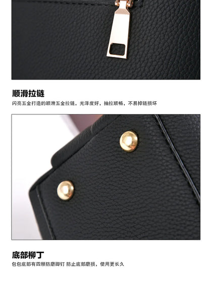 Fashion Brand Women's Bags New Embroidered Handbag Exquisite Ladies Shopping Crossbody Shoulder Bag Tote Bag Small Square Bag