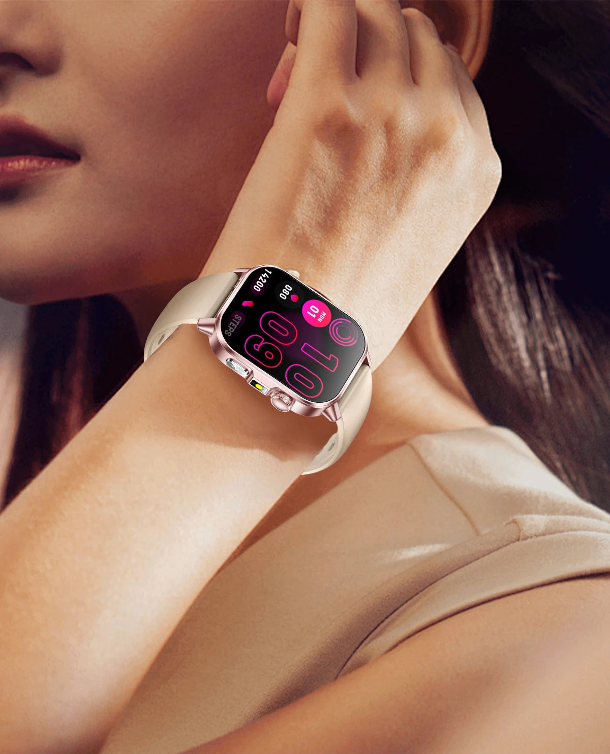 2026 New Body Analysis Health Smart Watch ECG+PPG Uric Acid Blood Pressure Blood Oxygen Clock Call AMOLED Smart Watch Men Women