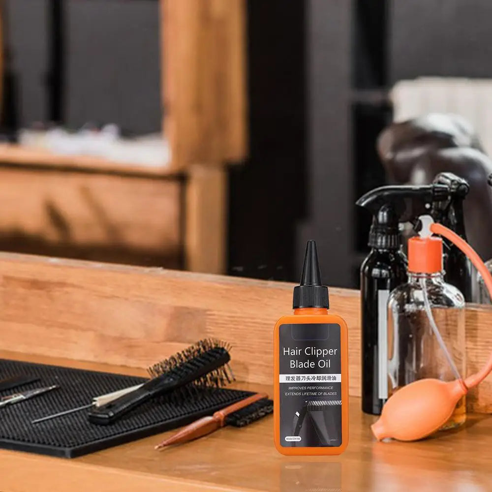 100ml Hair Clipper Oil Anti-Rust Electric Shaver Lubricating Oil Reduce metal friction Beard Trimmer Hair scissors lubrication