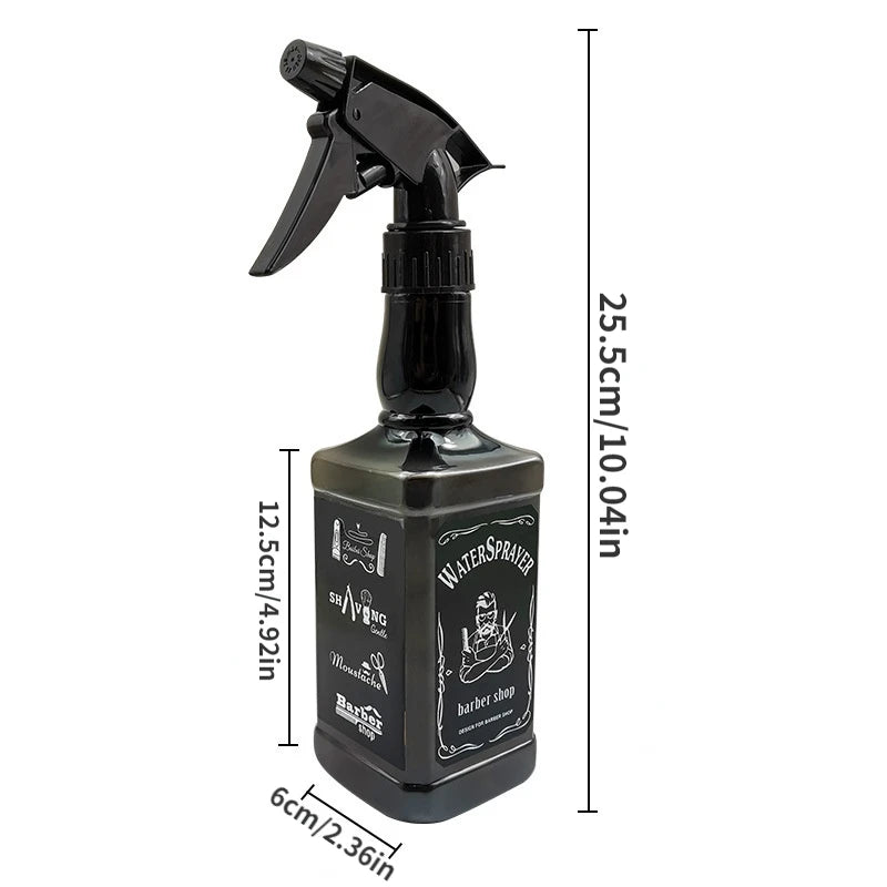 1Pc Hairdressing Spray Bottle Salon Water Oil Head Spray Retro Gardening Tool